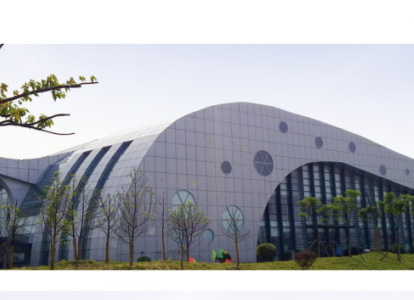 兴城会议中心外景网架工程